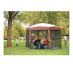 Coleman 12-by-10-foot Hex Instant Screened Canopy/Gazebo
