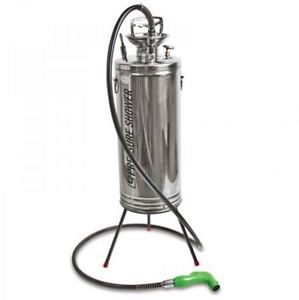 NEW COMPANION PRESSURE SHOWER STAINLESS STEEL HOT WATER HEATER CAMPING CAMPSITE