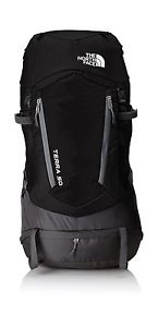 The North Face Terra 50 Backpack Black/Grey/TNF Black/Asphalt Grey Small/... NEW