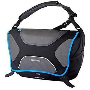 SHIMANO OSAKA COMMUTER CITY MESSENGER BAG, 25 L, SHINY MAGNESIUM/LIGHTNING BLUE