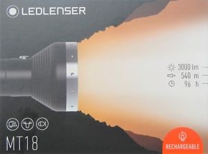LEDLENSER MT18 TORCIA RICARICABILE - 500847 -