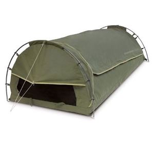 NEW COMPANION RHINO BUSHRANGER 320 KING SINGLE SIZE SWAG TENT CAMPING SITE GREEN