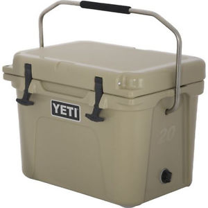 *NEW* Yeti Roadie 20 Quart TAN Hard-Side Cooler Ice Chest FAST SHIPPING! YR20T