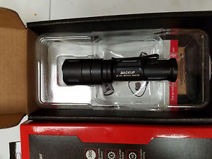 SureFire EB1C-A-BK Backup Click Switch Dual-Output LED Flashlight - Black