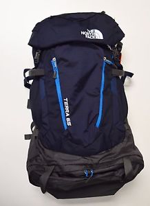 Men's The North Face Terra 65 Hiking Pack Urban Navy/Hyper Blue S/M (A1N9 RGL)