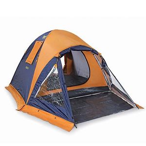 Tenda campeggio per famiglia Montagna Hobby Igloo 170x200cm Berto Giglio 3 posto