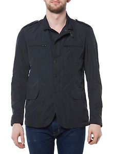 NUOVO BOMBOOGIE GIACCA UOMO SEMPLICE GM 5585 T NP7 BLU SCURO BLUE UOMO