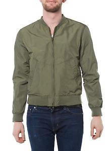 NUOVO BOMBOOGIE GIACCA UOMO GIACCA BOMBER JM 4181 T NP7 OLIVA KAKI OLIVA UOMO