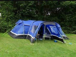 6 berth Zenobia tent with  porch - 3000mm hydrostatic head