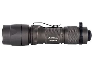 Surefire L1 Digital Lumamax Flashlight In Grey White LED L1-HA-WH NIB