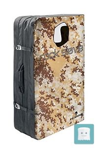 FERRINO ROCK SLAVE CRASH PAD BOULDER, BEIGE,