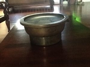 compass antique large bronze ships compass  12 inches wide 6 inches hi