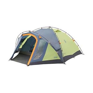 Coleman Drake FastPitch Tent  Lime Green and Blue 4 Person -