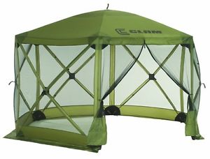 Clam Corporation Quick-Set Escape Shelter Forest Green Outdoor Party Camping
