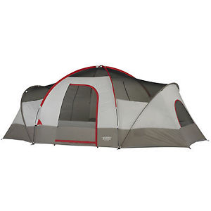 Great Basin 10 Person Tent Wenzel Family Dome Camping Instant Cabin Large Room