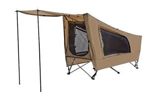 NEW OZTRAIL EASY FOLD STRETCHER TENT NO-SEE-UM MESH POLYESTER CAMPING HIKING