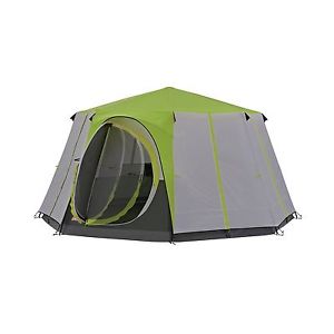 Coleman Cortes Octagon 8 Tent Green - 8 Man Tent