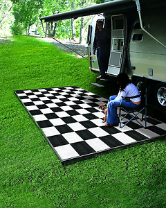 Reversible Mat Outdoor RV Traile
