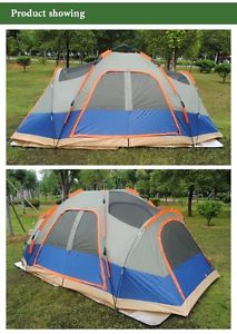 5-6 Large family automatic tent quick open camping tent sun shelter gazebo tent