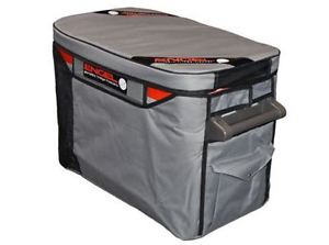 NEW ENGEL TRANSIT BAG INSULATED COVER CANVAS HIGH DENSITY CAMP GREY/BLACK MR-40F