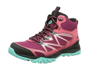 Merrell Capra Bolt Mid Gtx Womens Hiking Bright Red 4 UK NEW