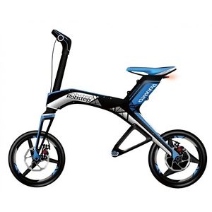 Robstep X1 Electric Folding Bike, Portable, Lightweight, Quick Charge, Bluetooth