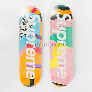 Supreme SS16 Alessandro Mendini Skateboard Deck Skate Collection Set of 2