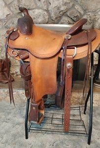 15" Cliff Langerud Cowhorse Saddle