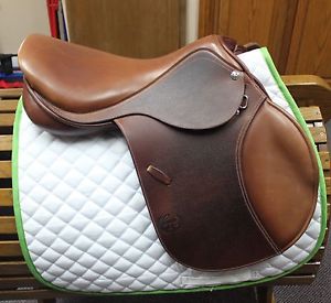 NEW Pessoa A/O AMS Close Contact Saddle - 17" Medium (XCH) Regular Panels