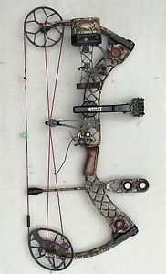 MATHEWS CREED XS  RH 70# 27in ( Loaded with case ) Lost Camo, QAD HDX, Spott ...