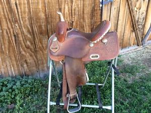 Teskeys western barrel saddle