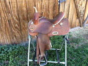 Teskeys western barrel saddle