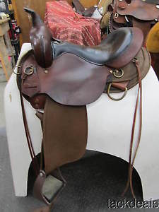 Circle Y El Dorado High Horse Trail Saddle 15" Lightly Used & Fully Rigged
