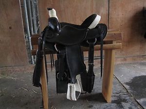 Black wade saddle