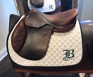 17.5 Beval Butet Saddle w/ 1 flap, which is a regular flap: 13". Med Deep (M)