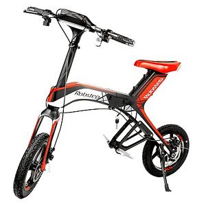 Robstep X1 Portable Electric Folding eBike, Lightweight, Quick Charge, Bluetooth