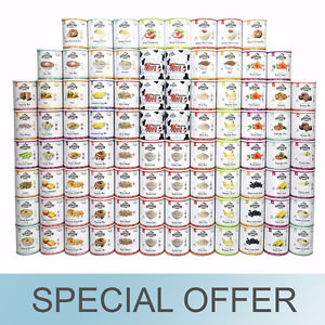 Augason Farms Emergency Food Storage Kit Meals for - 1 Year - 1 Person NEW!