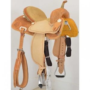 New! 14" Circle Y Saddlery Frio Barrel Racing Saddle Code: 2202-6404-04