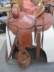 Billy Cook Arbuckle Wade Rancher Saddle 2171 Custom Tapaderos MINT Lightly Used