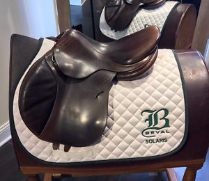 16.5 Antares Saddle w/ 1N Flap (short 12"), Med/ Wide Tree, Semi Deep