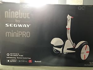 Segway miniPro Smart Self Balancing Personal Transporter - White-WAY COOL!! NIB!