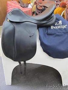 Prestige Modena Dressage Saddle 17" 32 Tree DEMO w/Cover Used Very Little