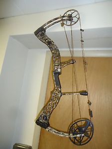mathews CREED 60-70lbs 28in RH totally lost camo plus focus grip
