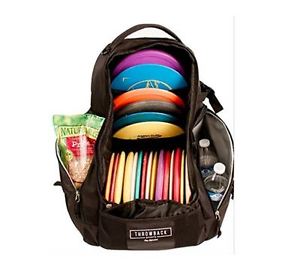 Throwback Pack Frisbee Disc Golf Backpack W Dual Coolers storage carry holder