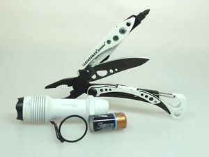 LED LENSER® FT Taschenlampe + LEATHERMAN Skeletool CX Multitool  Limited Edition