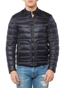 NUOVO BELSTAFF GIACCA UOMO DESIGN A VENTO 71020545 HALEWOOD BLUSA BLU SCURO BLUE