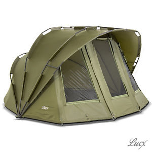 Lucx 2 Man Méga Carpe Dôme / Bivvy / Pêche Tente / Pêche Carpe Tente Lynx Roux