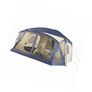 Ozark Trail 12-Person Cabin Tent with Screen Porch Camping Hiking Large NEW