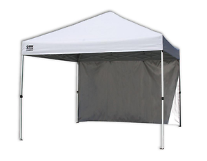 Canopy Commercial Pop Up Tent,10x10 Outdoor EZ Up, Shade Awning with Back Panel