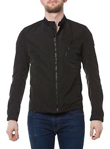 NUOVO BELSTAFF GIACCA UOMO DA MEZZA STAGIONE 71020520 STAPLEFORD BLUSA NERO